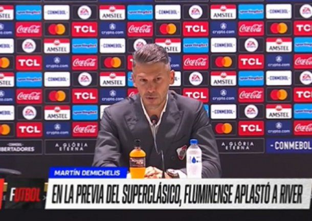 Demichelis, sobre la derrota de River: Me hago cargo de los cambios