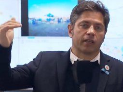 Temporal: Axel Kicillof cruzó al Gobierno de Javier Milei por dejar 1000 obras sin terminar en Buenos Aires