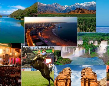 Los destinos más elegidos por los turistas en enero