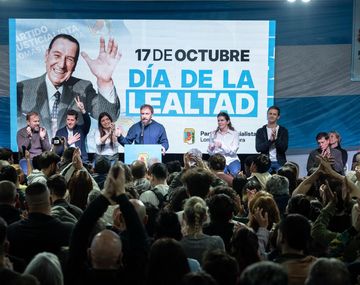 Federico Otermín y Wado de Pedro en el Día de la Lealtad Federico Otermín y Wado de Pedro en el Día de la Lealtad