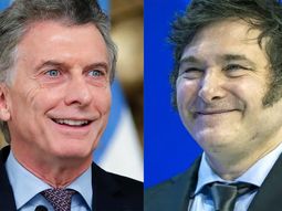 Mauricio Macri y Javier Milei. Mauricio Macri y Javier Milei.