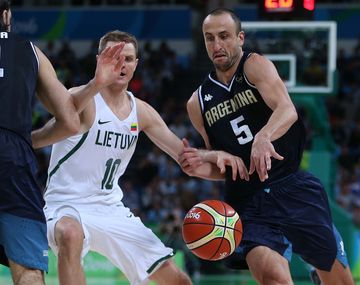 La Generacion Dorada del básquet perdió el invicto frente a Lituania