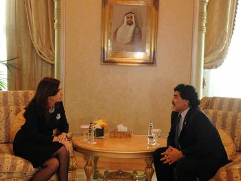 Cristina Kirchner y Diego Maradona ¿la fórmula para 2019?