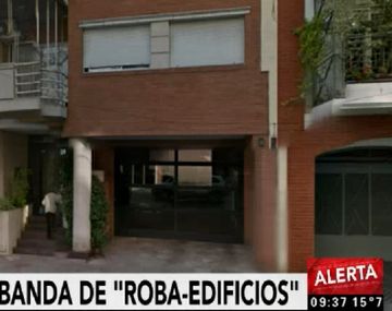 Desbaratan una banda que robaba edificios en Caballito