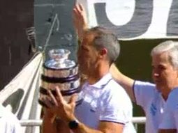 El capitán argentino y Berlocq, otro de los artífices del título El capitán argentino y Berlocq, otro de los artífices del título