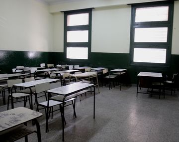 Aulas vacías en gran parte del país por el paro docente