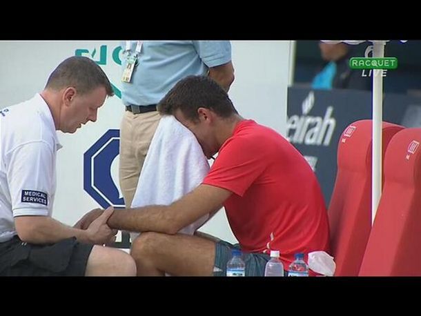 Del Potro confirmó que será operado por los dolores en su muñeca