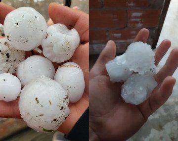 Lluvias fuertes y posible caída de granizo