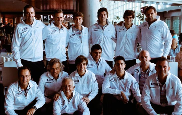 El equipo argentino llegó a Polonia para jugar la primera ronda de la Davis