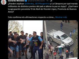 Papelón: la insólita fake news de Gerardo Morales en medio de la represión