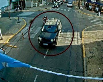 Al 911: piden pide información a la comunidad para dar con el abogado que atropelló a un motociclista