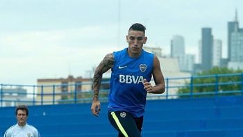 Centurión entrenó entre los titulares de Boca - Crédito: @FutbolPermitido Centurión entrenó entre los titulares de Boca - Crédito: @FutbolPermitido