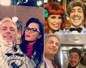 El  backstage de La Peluquería de Don Mateo con Marley y Flor Peña