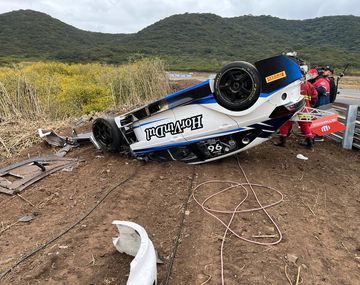 Impactante accidente en el TC2000: espectacular vuelco de Nicolás Palau