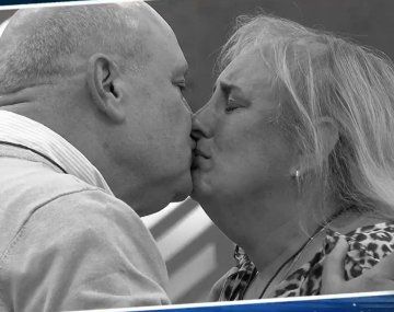 Selva se reencontró con su esposo en el Congelados.