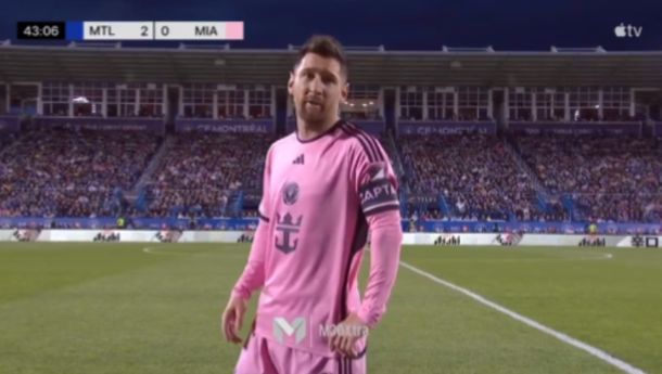 El enojo de Lionel Messi por una inédita nueva regla en la MLS: Vamos mal