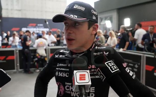 Franco Colapinto en Interlagos.