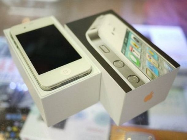 iPhone 4 blanco