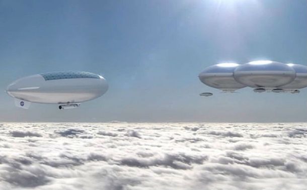 La NASA quiere construir una cuidad en las nubes