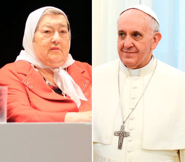 Hebe de Bonafini y una carta conciliadora a Don Francisco