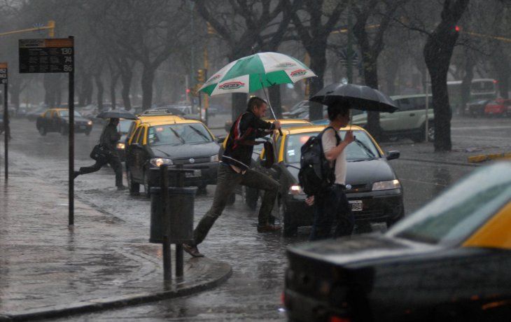 Se vienen las lluvias al AMBA.