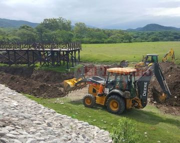 Excavaron cerca de la saca de Milagro Sala - Crédito: Tribuno de Salta