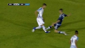 Falta de Belmonte a Bentancur Falta de Belmonte a Bentancur