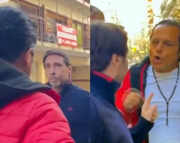 Video: un candidato a diputado agredió a Feinmann a la salida de la radio