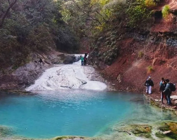 El pueblo selvático que está rodeado de árboles y naturaleza