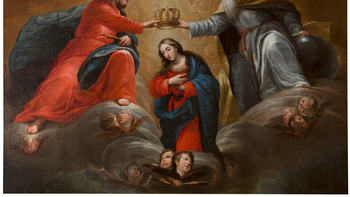 Santa María, reina de los Cielos y la Tierra. Santa María, reina de los Cielos y la Tierra.