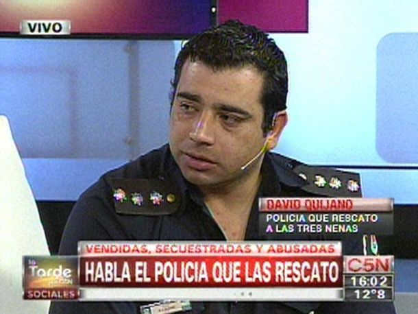 #PolicíaHéroe: la emoción del oficial que rescató a las tres nenas torturadas en Monto Chingolo