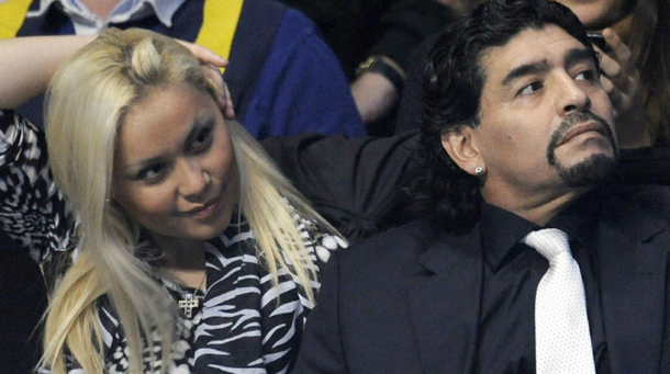 Maradona predijo el escándalo de Insaurralde con Sofía Clerici