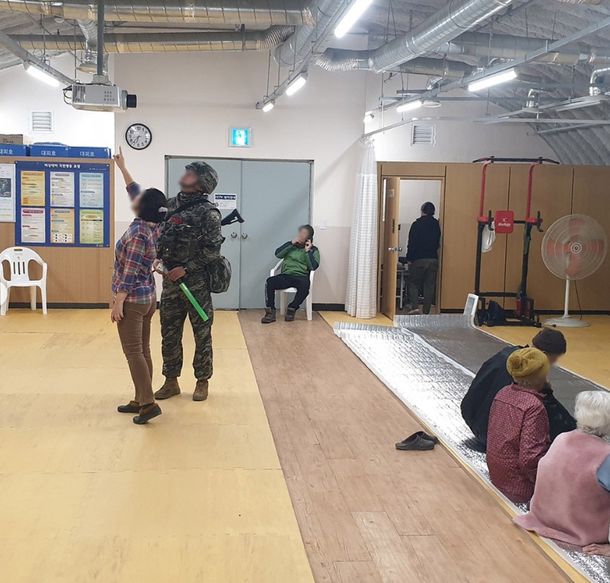 Evacuados en las islas de Corea del Sur | Foto: The Korea Times vía la agencia de noticias Yonhap Evacuados en las islas de Corea del Sur | Foto: The Korea Times vía la agencia de noticias Yonhap