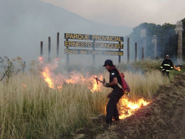 El fuego arrasó con más de 30 mil hectáreas en Tornquist