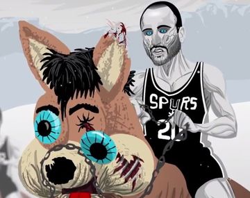 Otra vez la NBA se viste de Game of Thrones: mirá la participación de Manu Ginóbili