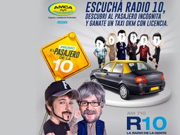 Radio 10 te regala un taxi 0km con licencia