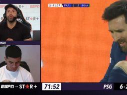 La reacción del Kun Agüero al le tiró a Messi de Mariano Closs