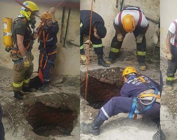 Una mujer cayó a un pozo de 10 metros de profundidad: así fue el dramático rescate