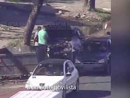 Así grabaron al arrebatador