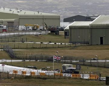 Base militar de Mount Pleasant en Islas Malvinas
