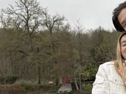 Sumi, nieta de Carlos Slim Helú, con su prometido. Sumi, nieta de Carlos Slim Helú, con su prometido.