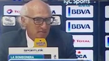 dale, bianchi: el insolito apoyo de riquelme al virrey en plena conferencia dale, bianchi: el insolito apoyo de riquelme al virrey en plena conferencia
