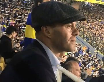 Eidur Gudjohnsen en la Bombonera