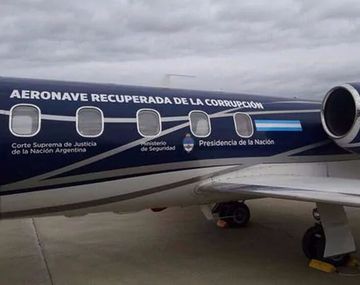 Aeronave recuperada de la corrupción