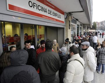 La Eurozona alcanzó un nivel récord de desocupación