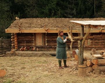 Un ruso vivirá en el bosque como en la Edad Media