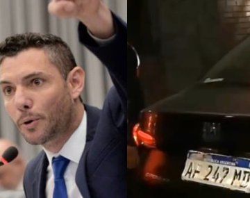 Hallazgo de Luciana Geuna: ¿el diputado Arabia tiene la patente del auto adulterada?