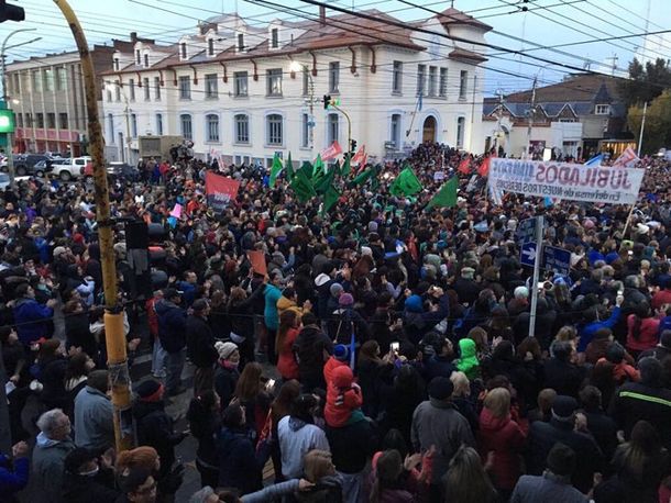 Movilización en Santa Cruz