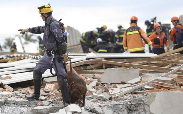 Tragedia en Brasil: al menos 7 muertos por un derrumbe