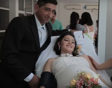 Se casaron en el hospital&nbsp;